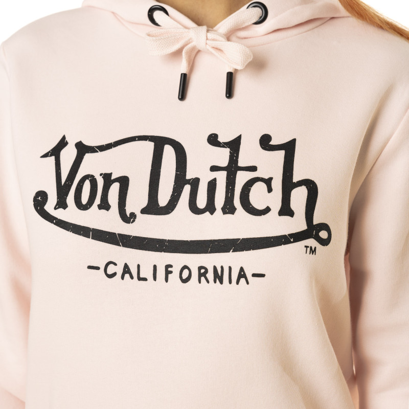 Sweat à Capuche coupe classique Rose BASIC | Femme - Vondutch Vondutch - 2