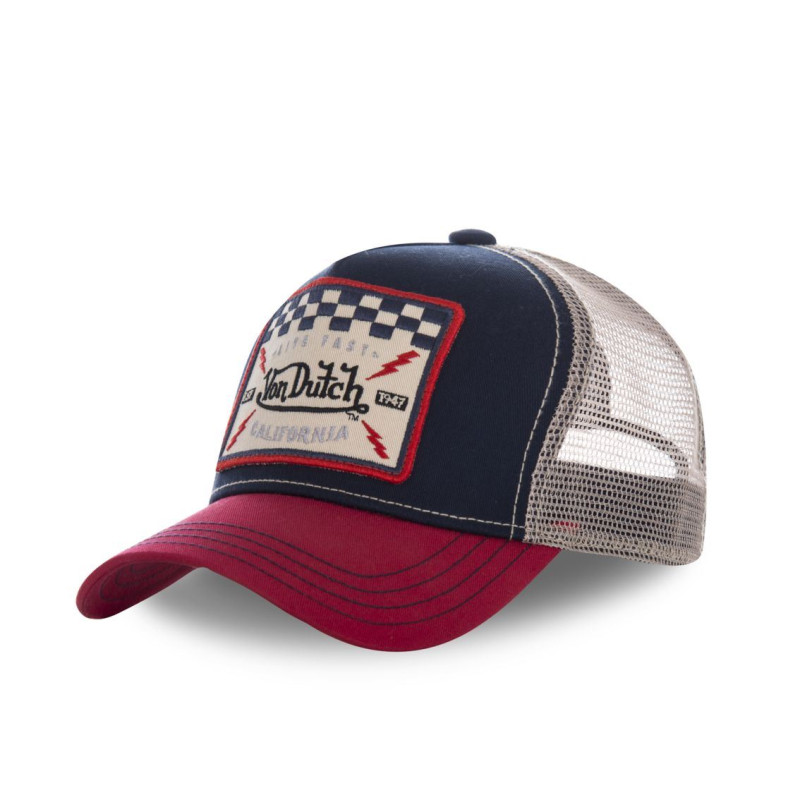 Casquette Enfant Vondutch Bleue Trucker Snapback SQUARE Vondutch - 1