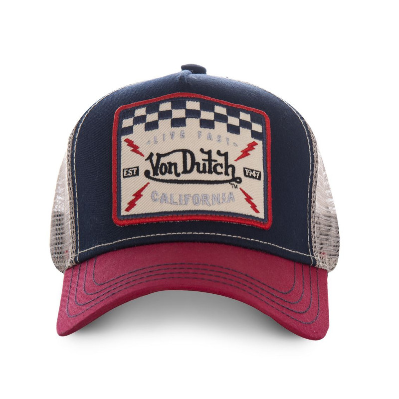 Casquette Enfant Vondutch Bleue Trucker Snapback SQUARE Vondutch - 2