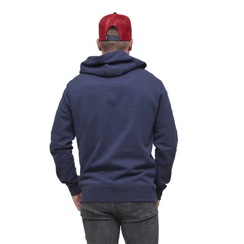 Sweat zippé avec capuche homme en coton Camp Vondutch - 2