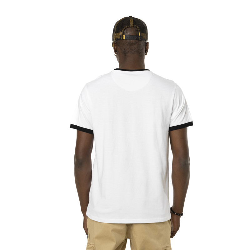 T-shirt homme col rond avec print en coton Fire Vondutch - 3