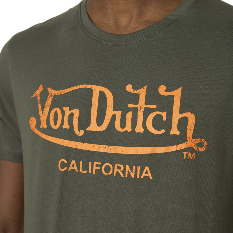 T-shirt col rond homme avec logo en coton First Vondutch - 2