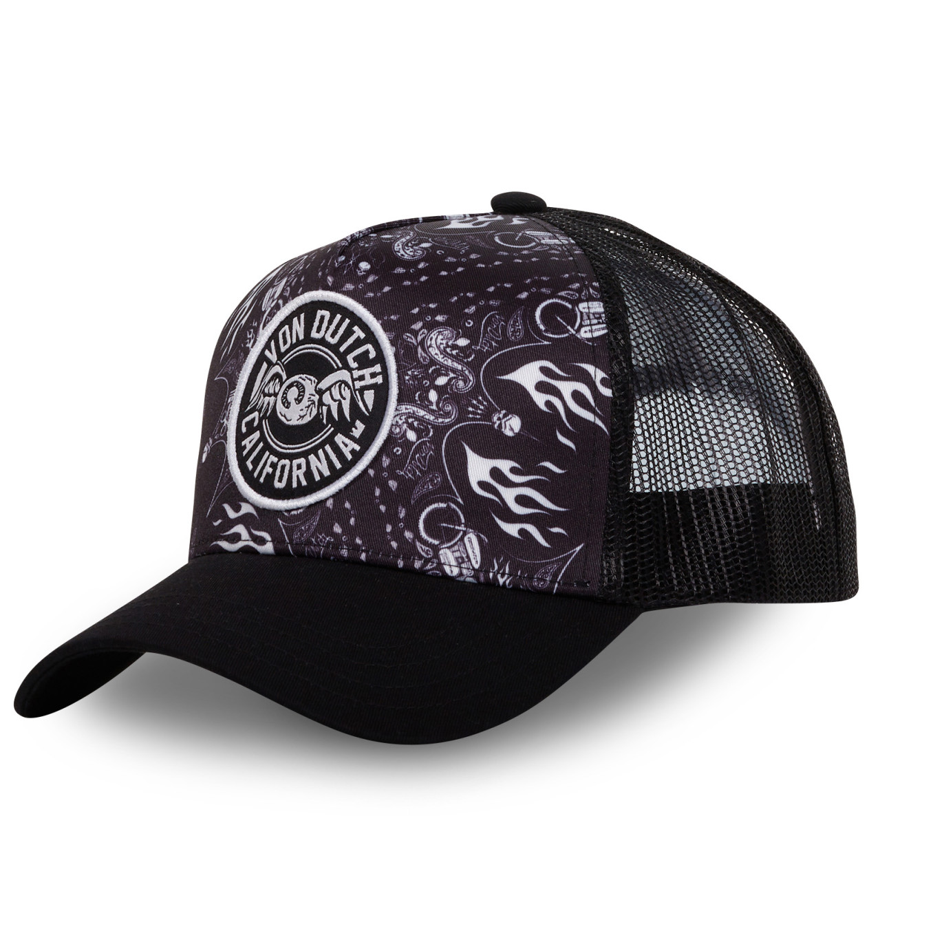 Casquette trucker fermeture snapback Von Dutch Vondutch - 1