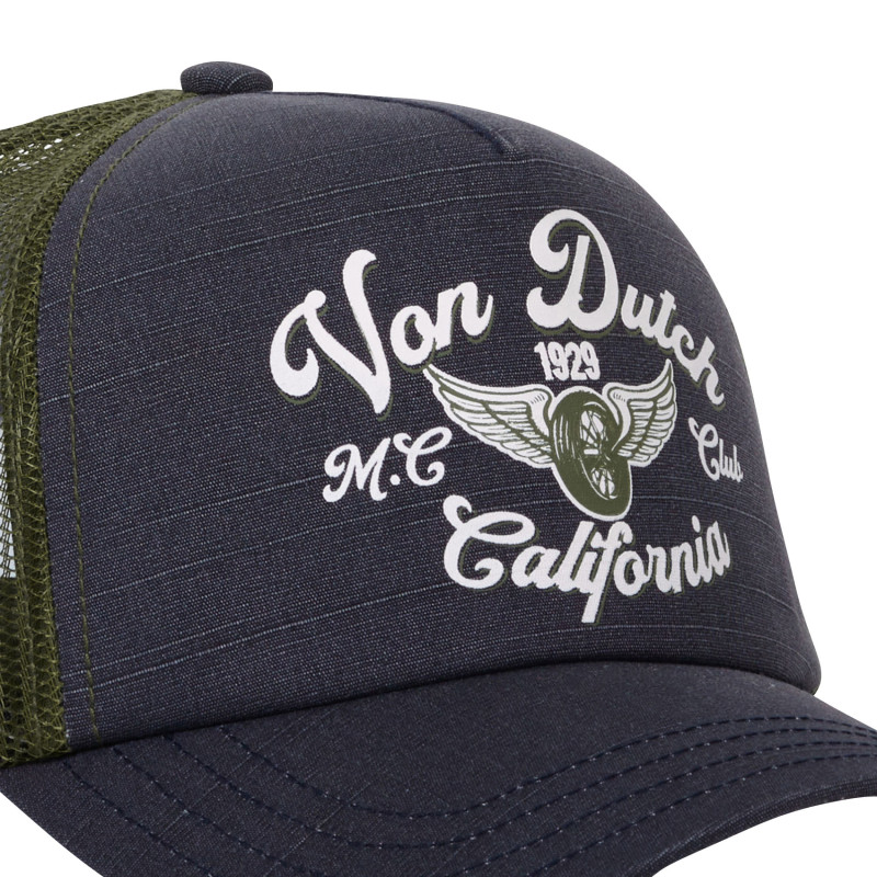 Casquette trucker fermeture snapback Crew Von Dutch Vondutch - 3