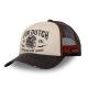 Casquette Vondutch Beige Trucker Snapback effet Usé CREW Vondutch - 1