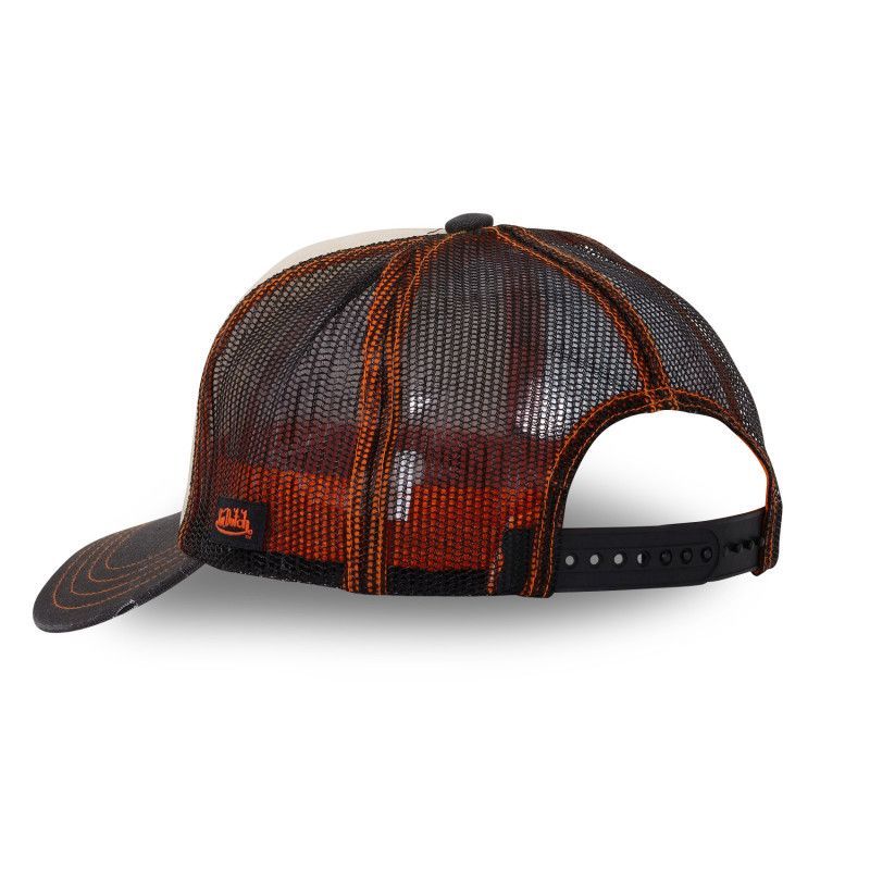 Casquette Vondutch Beige Trucker Snapback effet Usé CREW Vondutch - 4
