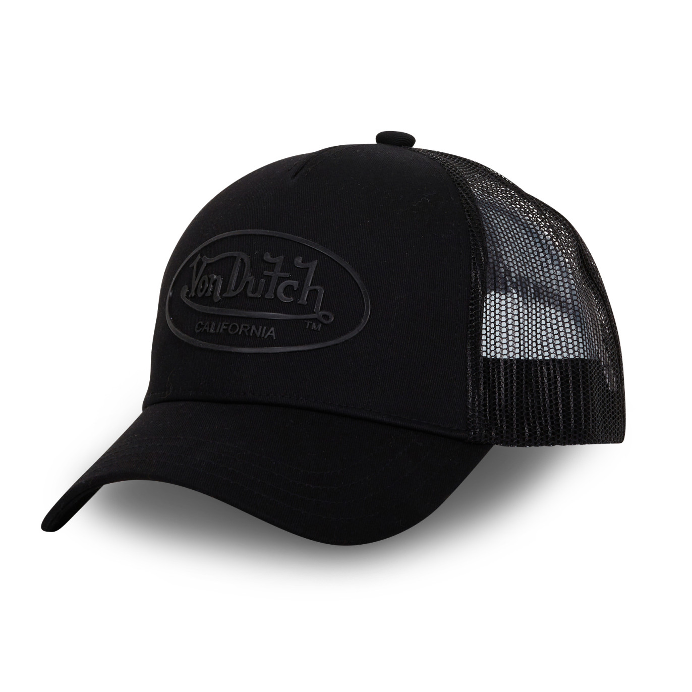 Casquettes trucker fermeture snapback en coton Log Von Dutch Vondutch - 1