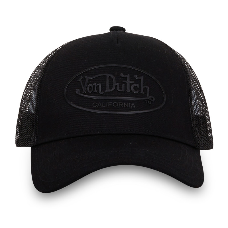 Casquette Vondutch Noire Trucker Snapback LOG Vondutch - 2