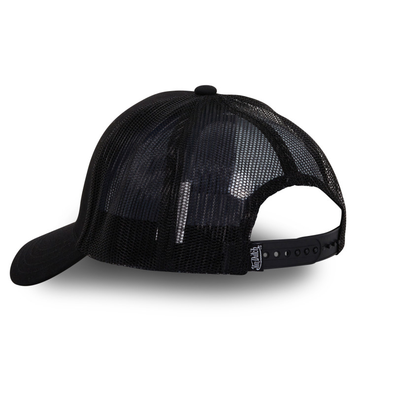 Casquette Vondutch Noire Trucker Snapback LOG Vondutch - 4