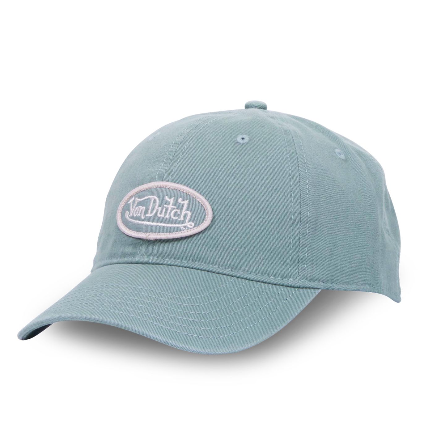 Casquette Vondutch Verte Dad cap Strapback / Boucle LOG Vondutch - 1