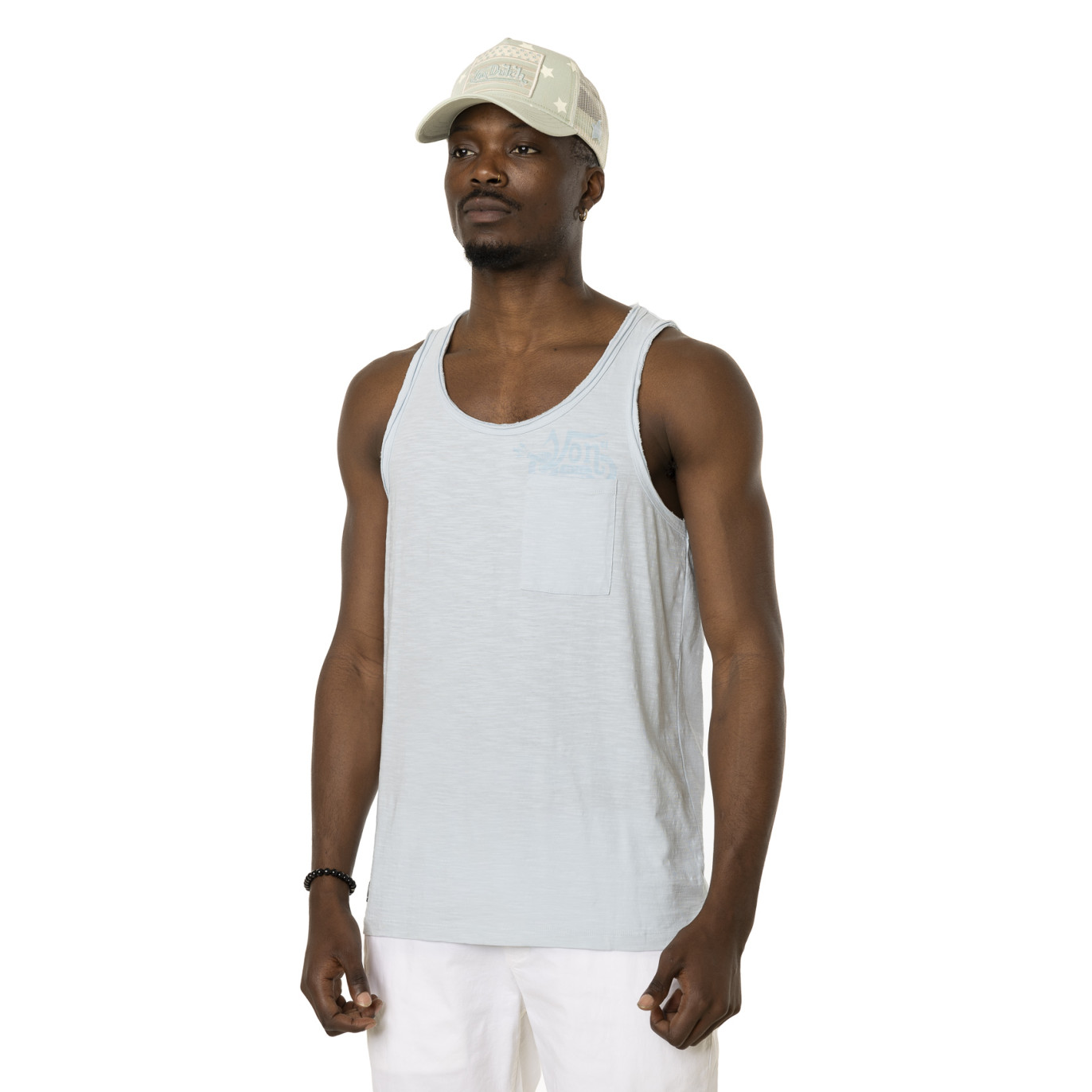 Débardeur Bleu coupe Regular Col rond CHILL | Homme - Vondutch Vondutch - 1