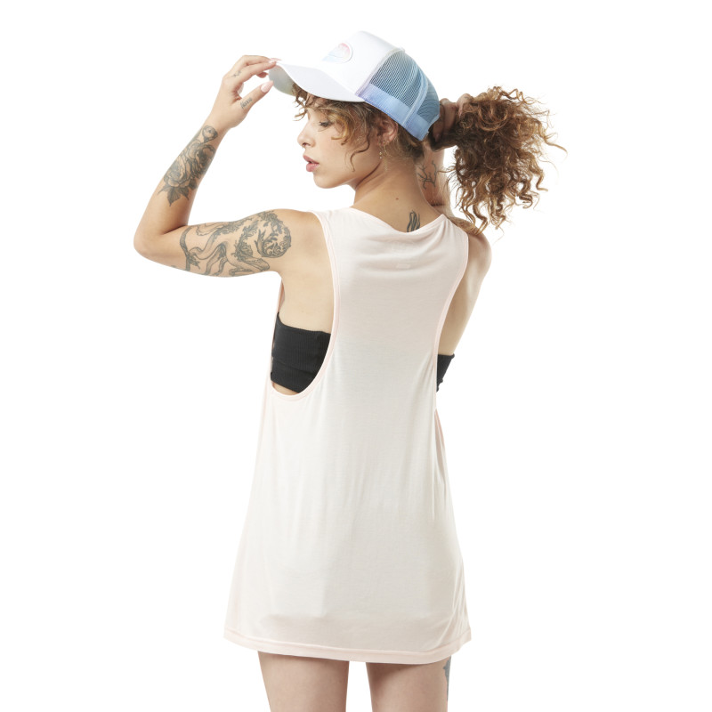 Débardeur femme loose avec logo devant Basic Vondutch - 2