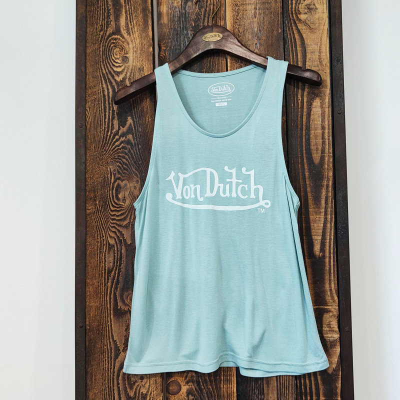 Débardeur  femme loose avec logo devant Basic Vondutch - 4