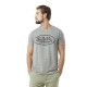 T-shirt homme col v avec logo neppy fluo en coton Tyron Vondutch - 1