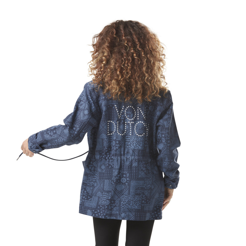 Surchemise femme toile confort avec print et clous en coton Clous Vondutch - 2