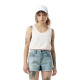 Short femme denim uni Brut Vondutch - 1