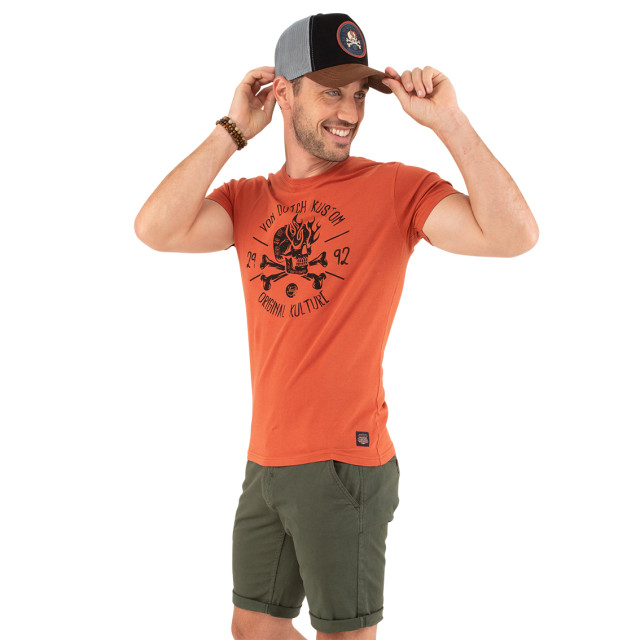 T-shirt col rond homme avec print Load Vondutch - 1