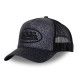 Casquette Vondutch Noire Trucker Snapback effet Pailleté GLITTER Vondutch - 1