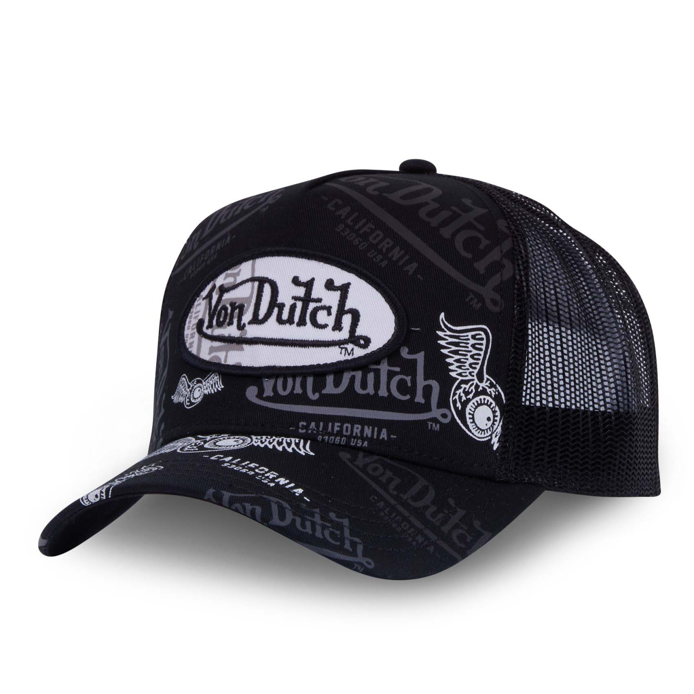 Casquette trucker fermeture snapback Von Dutch Vondutch - 1