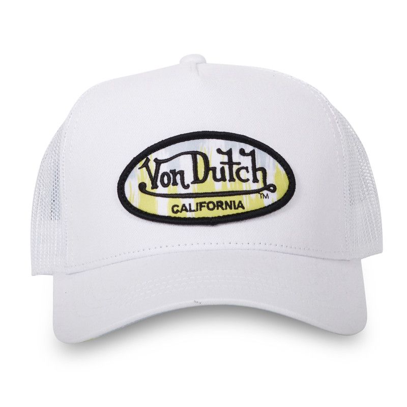 Casquette Snapback Vintage Logo Athletic - Blanche, Années 90 - Taille Unique - Occasion Très Bon état