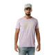 T-shirt homme col v avec traitement en coton Ron Vondutch - 1