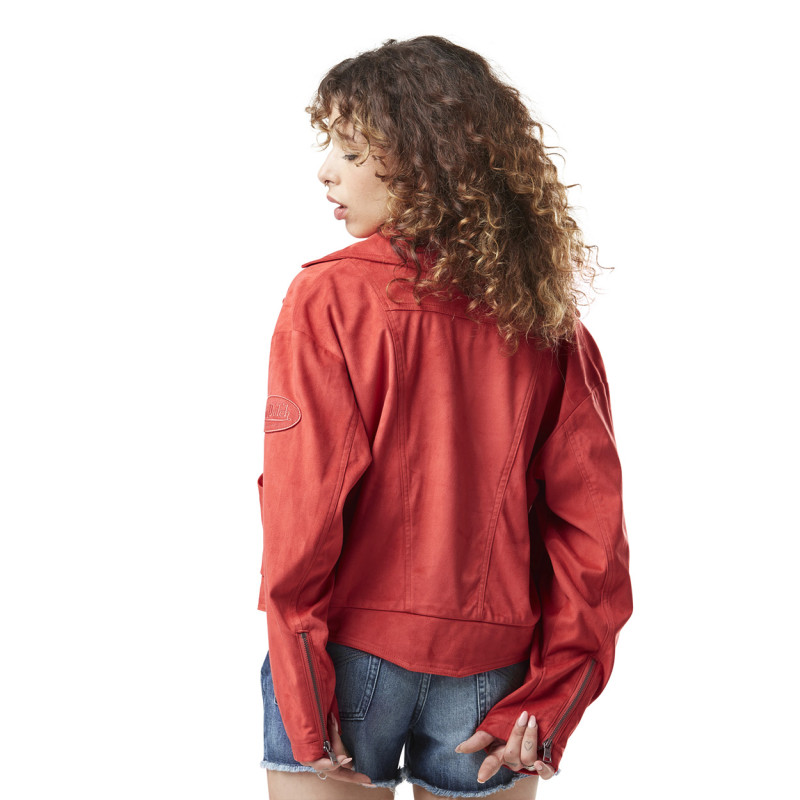 Veste femme suedine avec boutons pressions Suedine Vondutch - 2