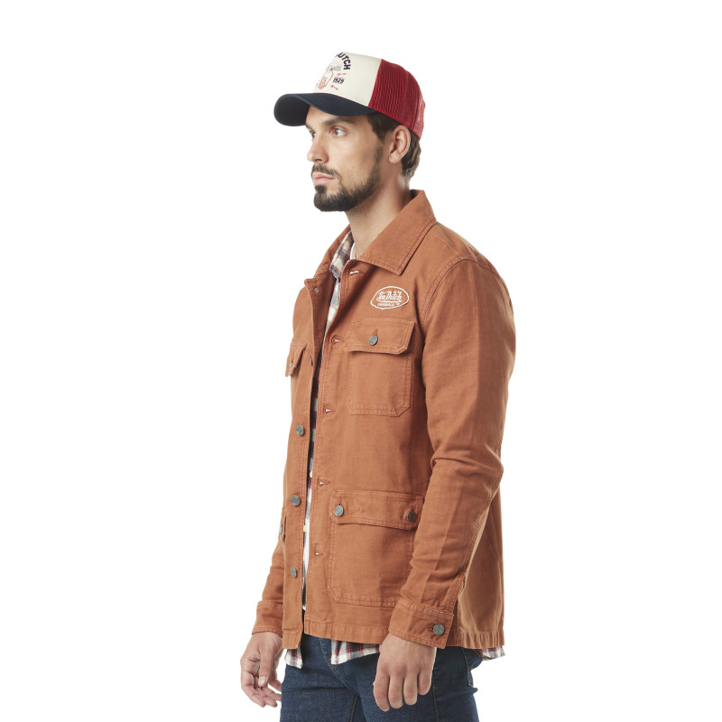 Veste homme avec broderie en coton Santi Vondutch - 3