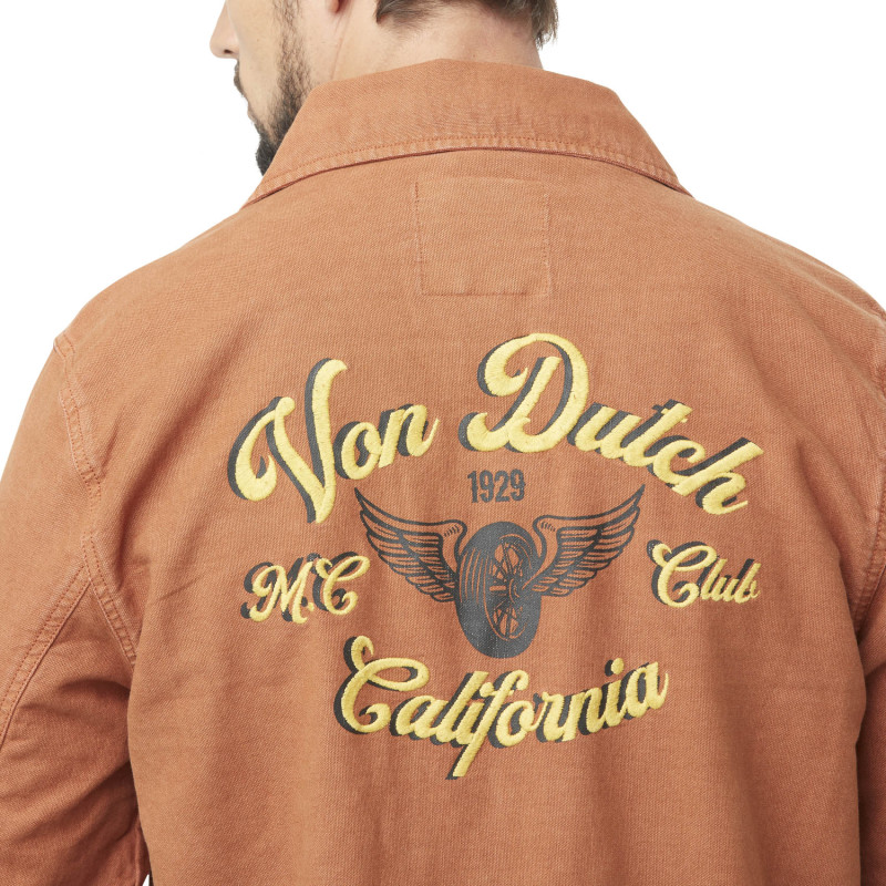 Veste homme avec broderie en coton Santi Vondutch - 6