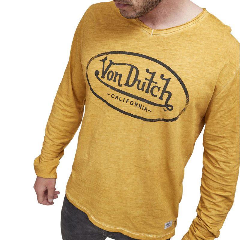 T-shirt à manches longues homme en coton Rony Vondutch - 2