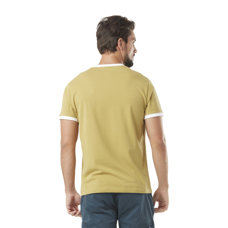 T-shit homme stretch en col V en contraste Blast Vondutch - 3