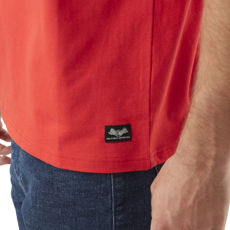 T-shit homme stretch en col V en contraste Blast Vondutch - 4