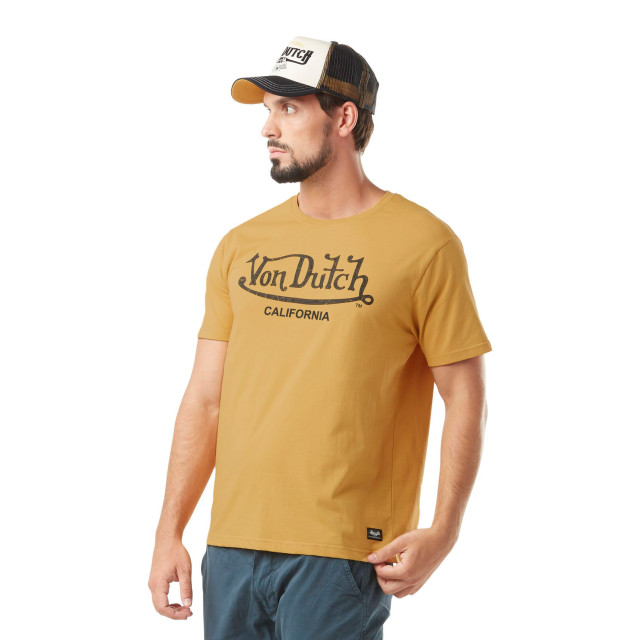 T-shirt homme col rond avec logo en coton First Vondutch - 1