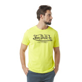 T-shirt homme col rond avec logo en coton First