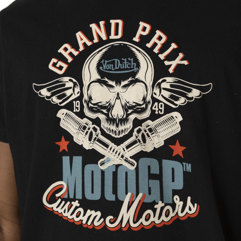 Von Dutch x MotoGP☆Collaboration コットン 半袖Ｔシャツ Von Dutch x MotoGP☆Collaboration コットン 半袖Tシャツ
