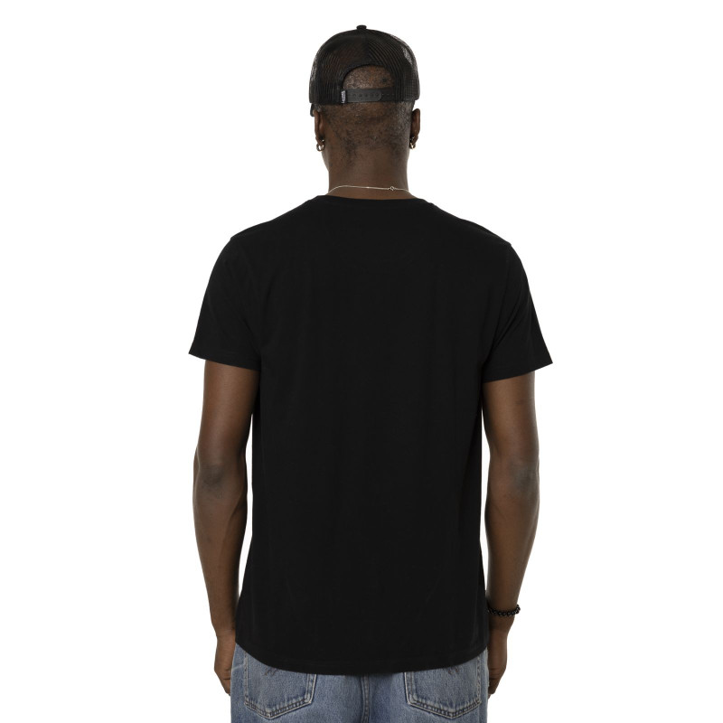 T-shirt noir homme col rond coupe regular Moto GP x Von Dutch