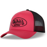 Casquette Vondutch Rose fluo/Noir Trucker Snapback FLUO