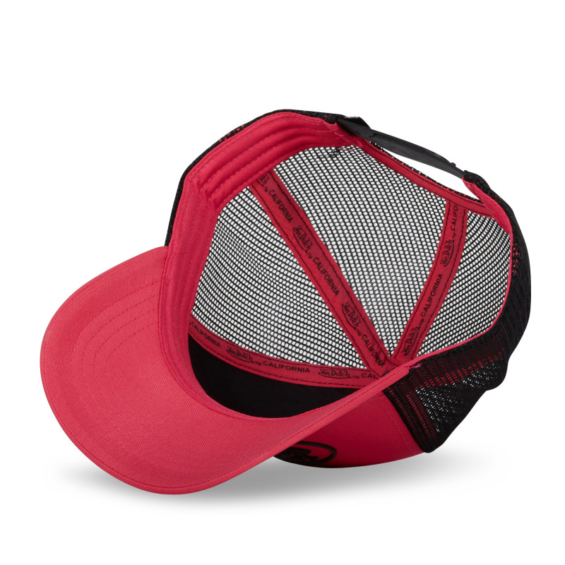 Casquette Vondutch Rose fluo/Noir Trucker Snapback FLUO