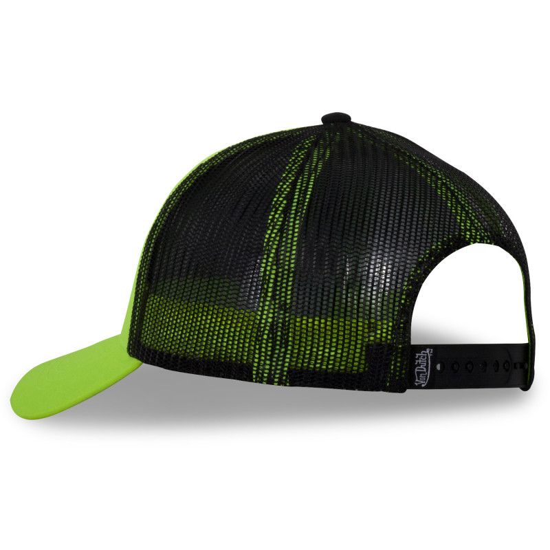 Casquette Vondutch Jaune fluo/Noir Trucker Snapback FLUO