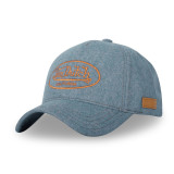 Casquette Vondutch Bleu Baseball Snapback en Denim JEAN