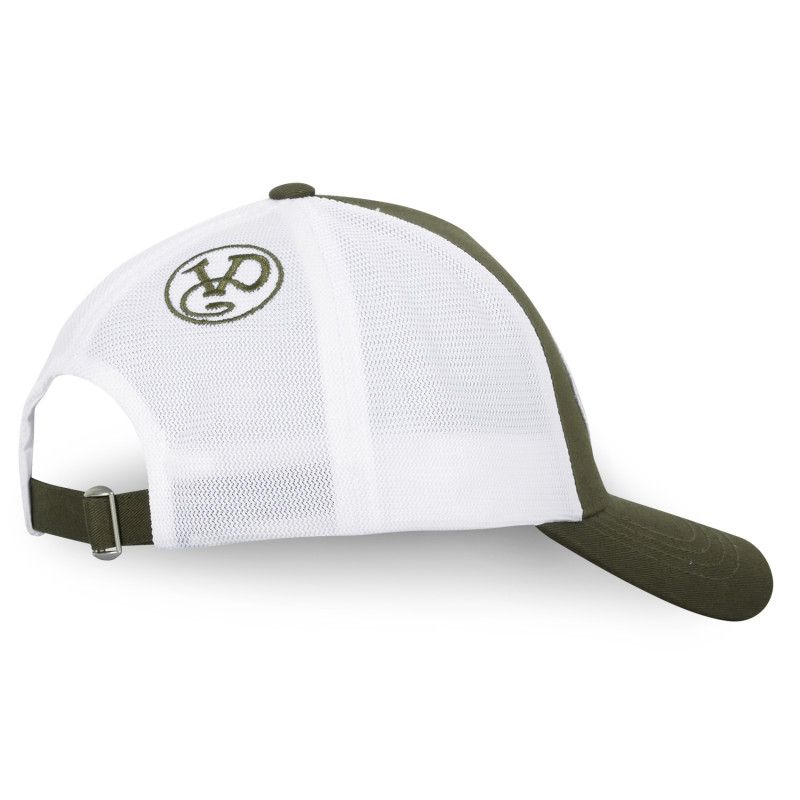 Casquette Vondutch Blanc/Vert Trucker Strapback / Boucle LOFB
