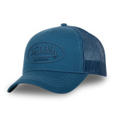 Casquette Vondutch Bleu Trucker Snapback LOG