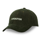 Casquette Vondutch Kaki Baseball Strapback / Boucle en Velours côtelé VELVET