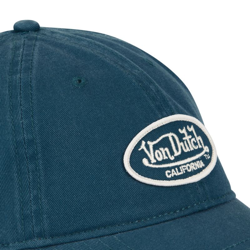 Casquette Vondutch Bleu/Blanc Dad cap Strapback / Boucle LOG