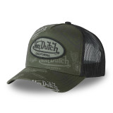 Casquette Vondutch Kaki/Noir Trucker Snapback CAFE