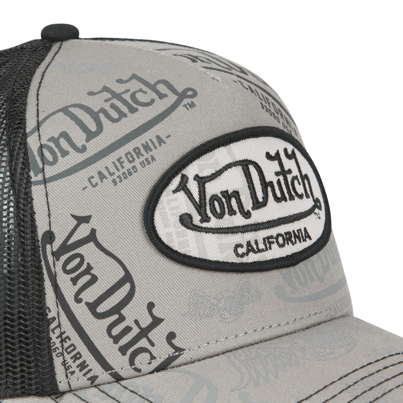 Casquettes homme trucker avec filet Von Dutch