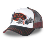 Casquette Vondutch Blanc/Orange/Noir Trucker Snapback PATCHES