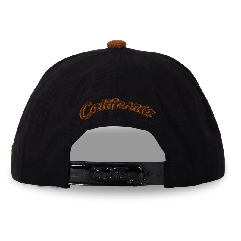 Casquette Vondutch Beige/Marron/Noir Baseball Snapback en Velours côtelé VINTAGE