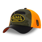 Casquette Vondutch Vert/Jaune/Noir Trucker Snapback VINTAGE