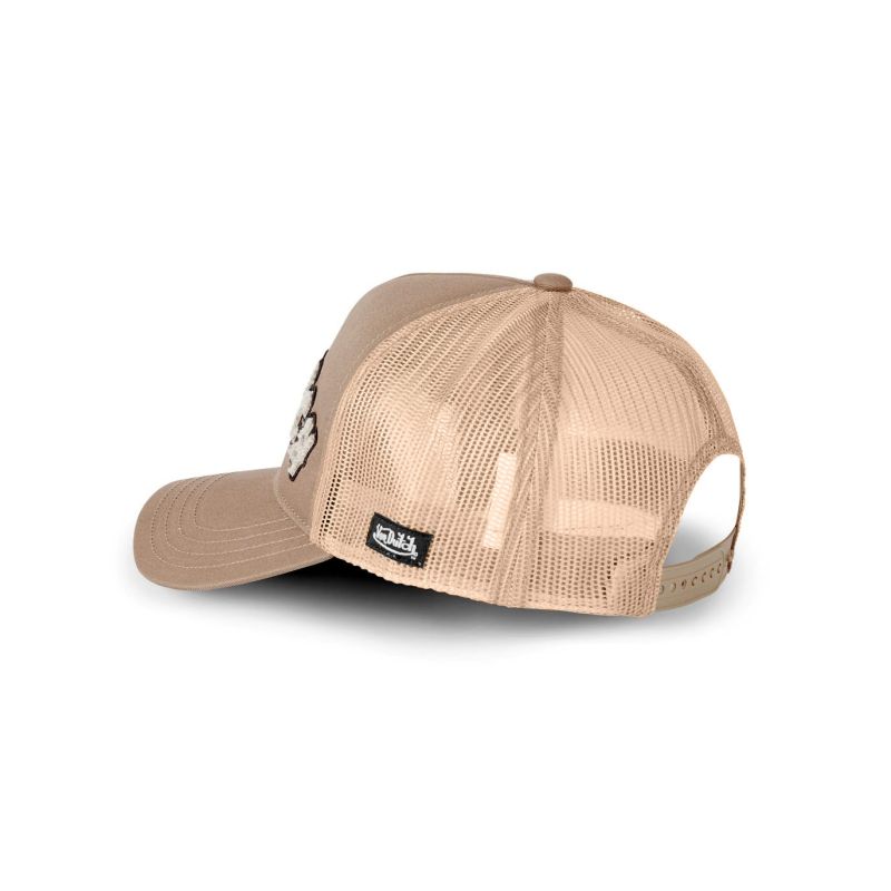 Casquette Vondutch Beige Trucker Snapback BUCKL