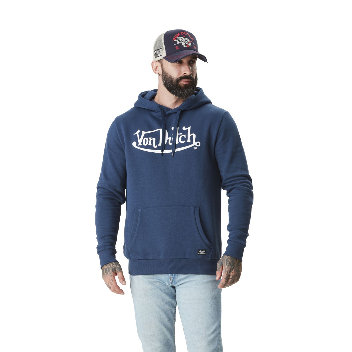 Sweat capuche homme imprimé Logan